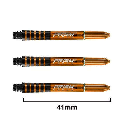 Dart szár közepes Winmau Prism force, narancssárga 41mm