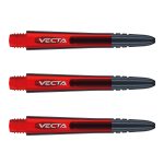 Dart szár hosszú Winmau Vecta, műanyag, fém toppal piros 41mm