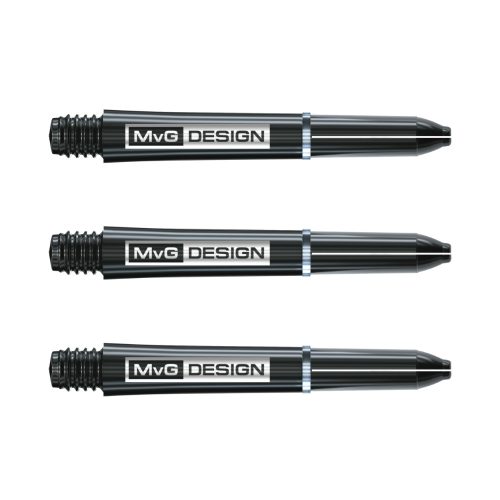 Dart szár rövid Winmau MvG Nylon, fekete 35mm