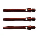 Dart szár rövid Winmau Anodised, aluminium piros 35mm (készlet erejéig)