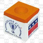 Biliárdkréta Silver Cup, narancssárga,12db-os