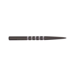 Dart fémhegy Unicorn Needle Black Points 5 Groove, 38 mm hosszú