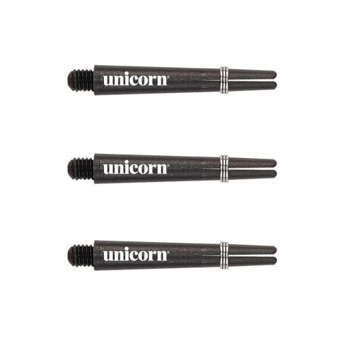 Dart szár rövid Unicorn Gripper3, fekete 35mm, 15 szár/csomag, VALUE PACK