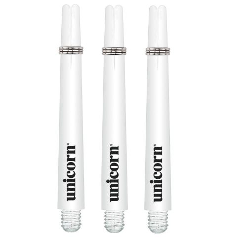 Dart szár hosszú Unicorn Gripper3, fehér 45mm, 15 szár/csomag, VALUE PACK