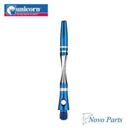 Dart szár hosszú Unicorn Ali Twist aluminium, kék 45mm