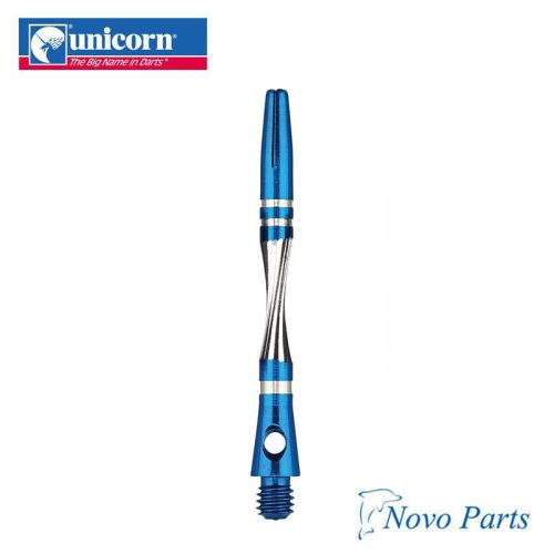 Dart szár hosszú Unicorn Ali Twist aluminium, kék 45mm