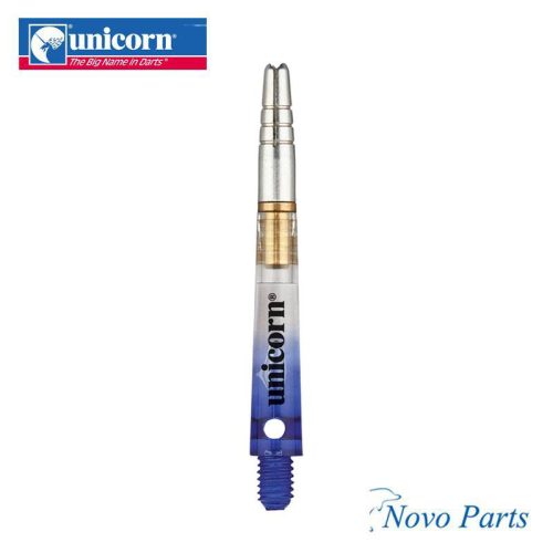 Dart szár hosszú Unicorn Gripper360 elforgós, kék 45mm