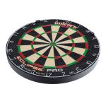 Darts tábla, Unicorn Eclipse Pro, élezett dróttal, verseny minőségű, sisalból