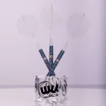 Darts szett tartó Winmau, átlátszó - egy szett tárolására