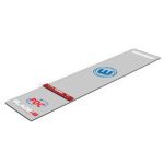 Darts szőnyeg Winmau Clearzone PVC integrált dobóléccel, PDC és Blade 6 felirattal