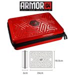 Darts tok Winmau Armor G4 - piros, négy szett nyílhoz