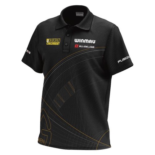 Dart ing Winmau MvG Limited Edition Tour Polo 2025, 2XL-es méret (készlet erejéig)
