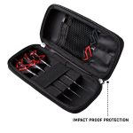 Darts tok Winmau Blade X Armor G1 - fekete, egy szett tárolására