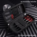 Darts tok Winmau Blade X Armor G1 - fekete, egy szett tárolására