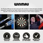 Darts szett tartó Winmau Blade X Dart Dock,  mini darts tábla