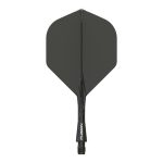 Darts toll és szár egyben Winmau Fusion fekete, No2 toll és rövid szár