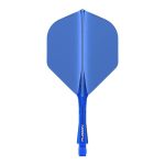 Darts toll és szár egyben Winmau Fusion kék, No2 toll és rövid szár