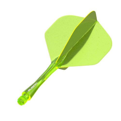 Darts toll és szár egyben Winmau Fusion sárga, No2 toll és közepes szár