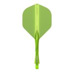 Darts toll és szár egyben Winmau Fusion sárga, No2 toll és közepes szár