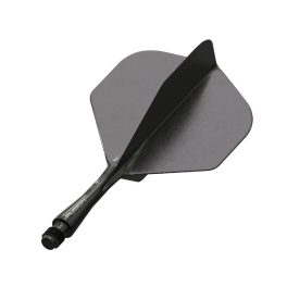 Darts toll és szár egyben Winmau Fusion fekete, No2 toll és közepes szár