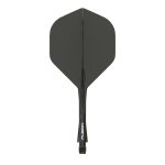 Darts toll és szár egyben Winmau Fusion fekete, No2 toll és közepes szár