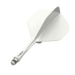 Darts toll és szár egyben Winmau Fusion fehér, No2 toll és közepes szár