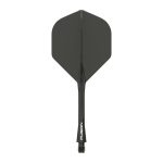 Darts toll és szár egyben Winmau Fusion fekete, No2 toll és hosszú szár