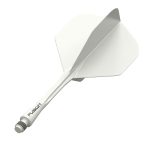 Darts toll és szár egyben Winmau Fusion fehér, No2 toll és hosszú szár