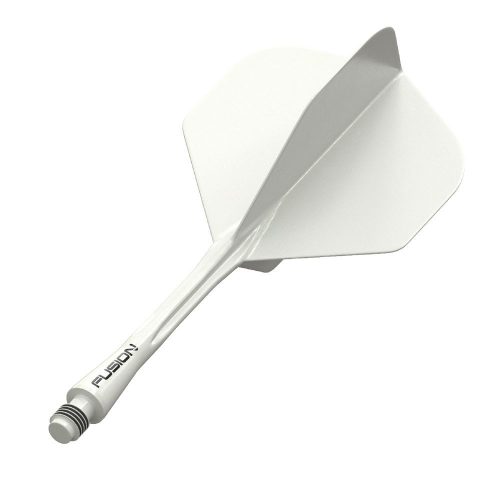 Darts toll és szár egyben Winmau Fusion fehér, No2 toll és hosszú szár