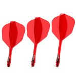 Darts toll és szár egyben Winmau Fusion piros, No6 toll és közepes szár