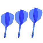 Darts toll és szár egyben Winmau Fusion kék, No6 toll és hosszú szár