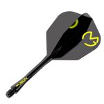 Darts toll és szár egyben Winmau Fusion MvG Pac Man, No6 toll és rövid szár