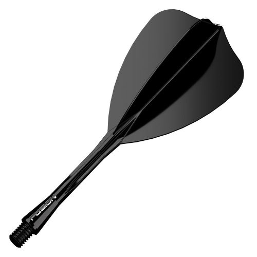 Darts toll és szár egyben Winmau Fusion Arrow, fekete toll és hosszú szár