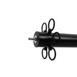 Dákótartó álló fém 6 dákóhoz, fekete