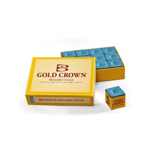 Biliárd kréta GOLD Crown kék 1db