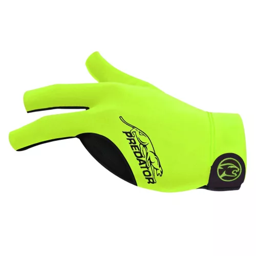 Biliárdkesztyű Predator Second-Skin neon zöld L/XL jobbkezeseknek