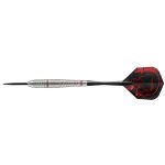 Set darts steel Harrows Rage 23g brass, réztestű
