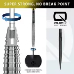 Darts szett steel Harrows QP NX90 Tapered, 24g 90% wolfram