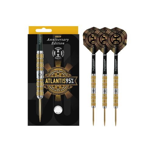 Dart szett steel Harrows Anniversary Edition Atlantis, 22g, 95% wolfram