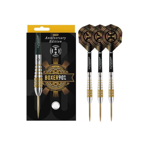 Dart szett steel Harrows Anniversary Edition Boxer Bomb, 22g, 90% wolfram