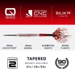 Darts szett steel Harrows QP Damon Heta Series 2, 23g 90% wolfram