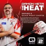 Darts szett steel Harrows QP Damon Heta Series 2, 25g 90% wolfram