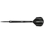 Dart szett steel Harrows Supergrip Black Edition 24g, 90% wolfram