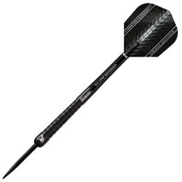 Dart szett steel Harrows Supergrip Black Edition 25g, 90% wolfram