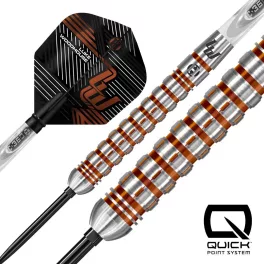 Darts szett steel Harrows QP Luke Woodhouse Series 2, 23g 90% wolfram