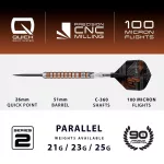 Darts szett steel Harrows QP Luke Woodhouse Series 2, 25g 90% wolfram