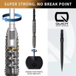 Darts szett steel Harrows QP Opus, 24g 90% wolfram
