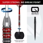 Darts szett steel Harrows QP Damon Heta Series 3, 23g 90% wolfram