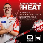 Darts szett steel Harrows QP Damon Heta Series 3, 25g 90% wolfram