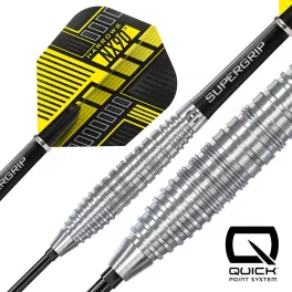 Darts szett steel Harrows QP NX90 Bomb, 25g 90% wolfram